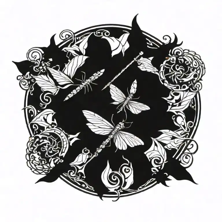 A Cybersigilism Dragonfly Spine