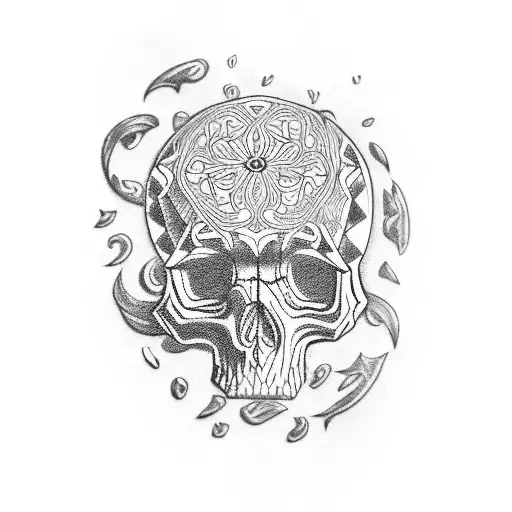 Trippy Skull