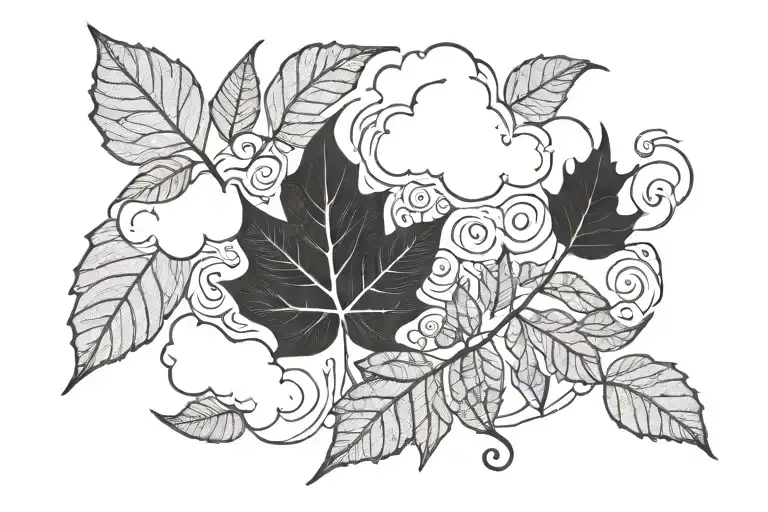 Cloud And Leaf Morphing
