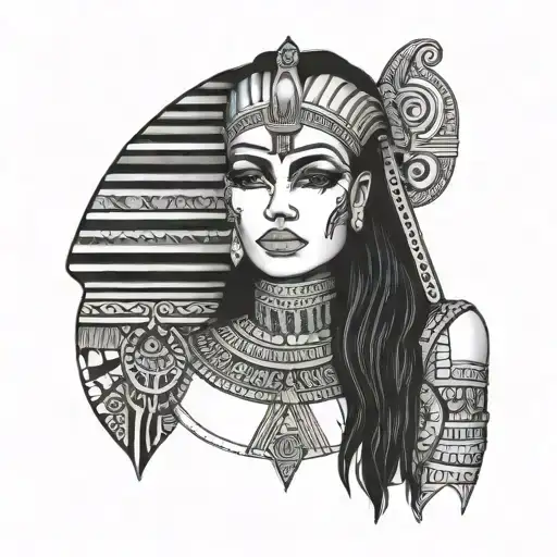 Egypt Goth Girl