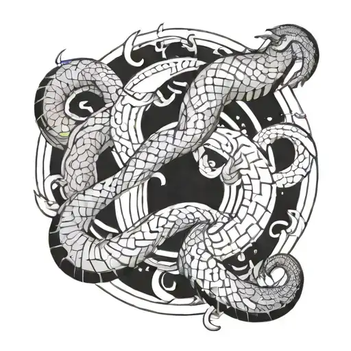 Zodiac Sign Intertwined