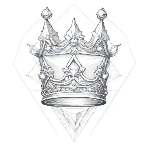 Diamond With Crown