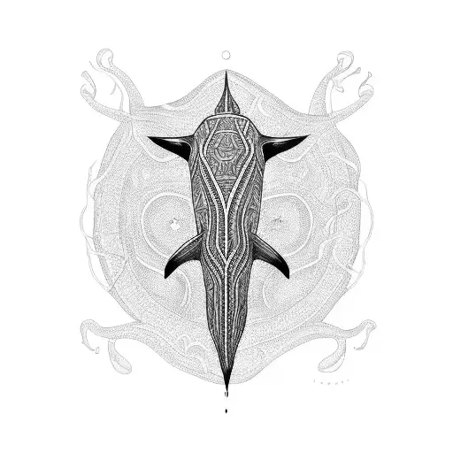 Stingray Whale Ocean Maori