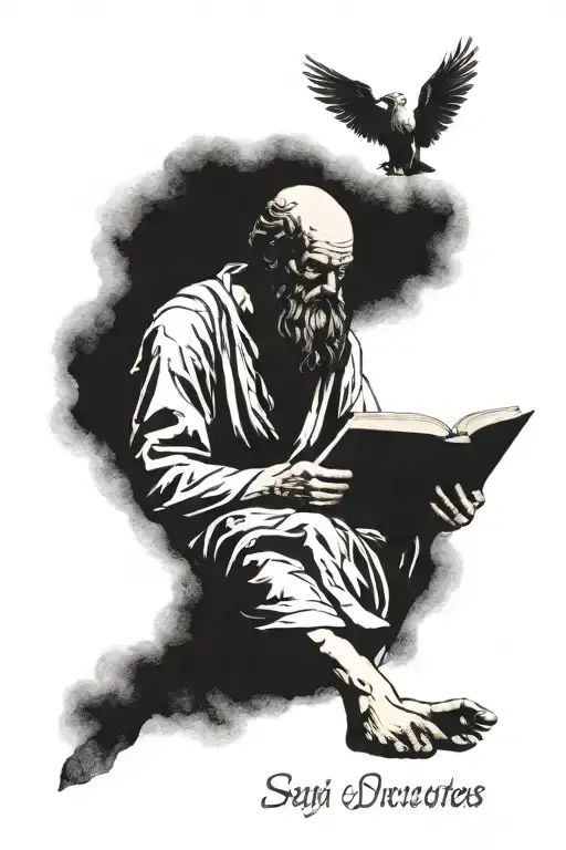 Socrates With A Book