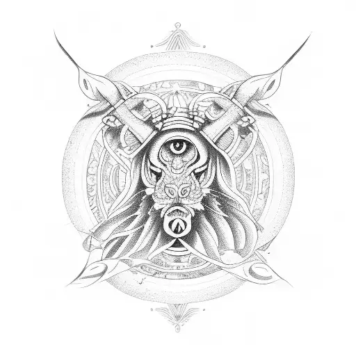 Libra Symbol Astrology Ed Hardy Style Small