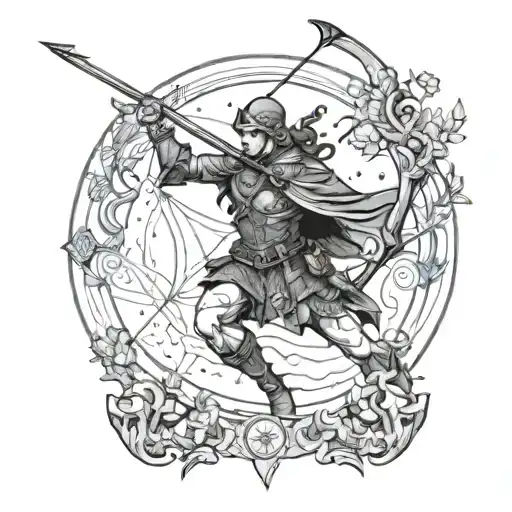 Sagittarius Archer Shooting