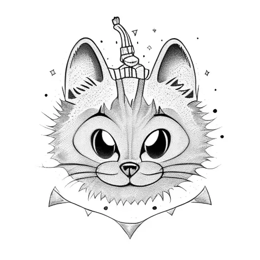 Felix The Cat With Money Bag