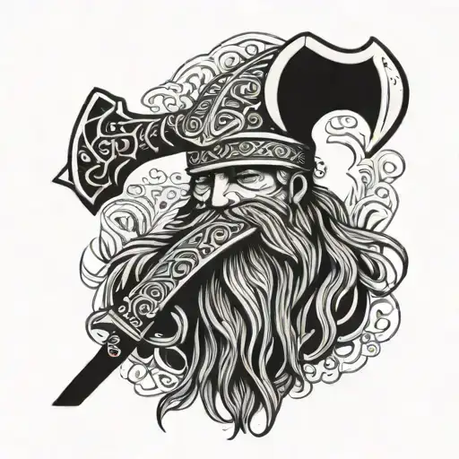 Viking Warrior Axe Inspired