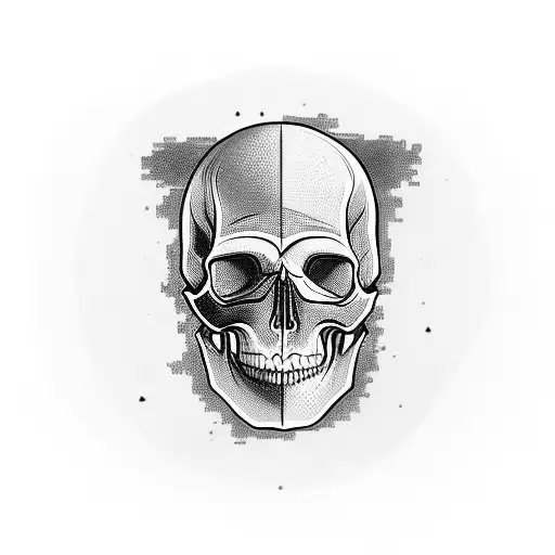 Skull With Circleville Above It