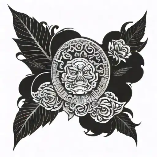 Chicano Sleeve Inspired By Vintage Mexican Currency Designs