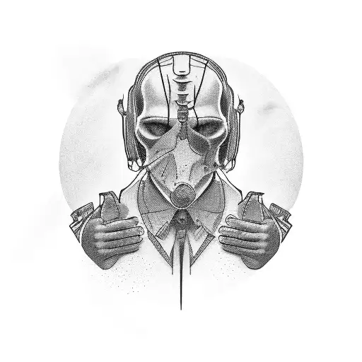 Father Holding Newborn Baby