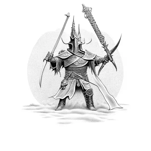 Witch King With His Mace