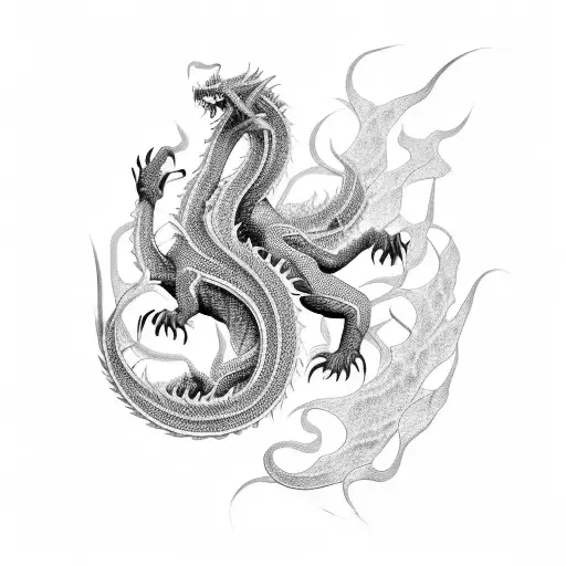 Japanese Black Dragon