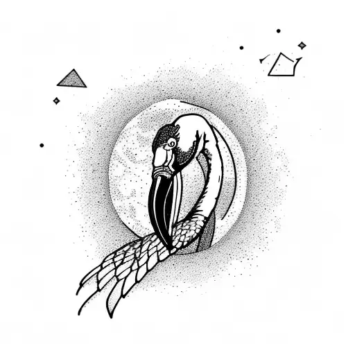 Florida Flamingo Constellation