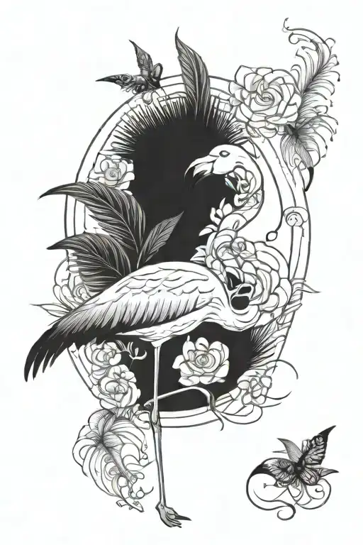 Flamingo And Crisliane