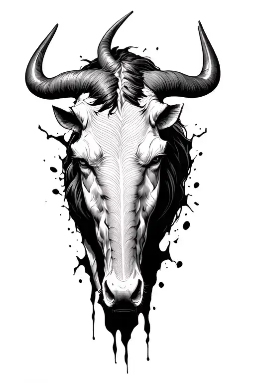 Minataur Breaking Out Of Skin