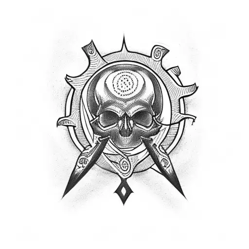 Runes Skull