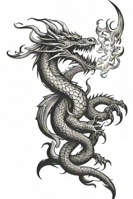 Dragon Breathing Fire