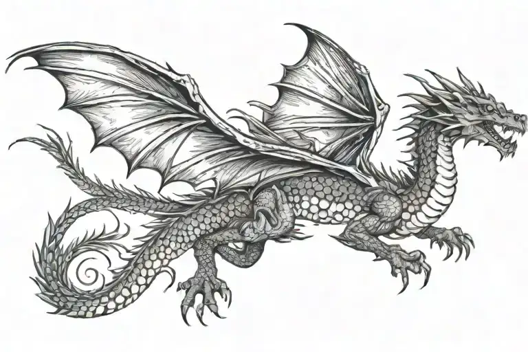 Dragon Flying