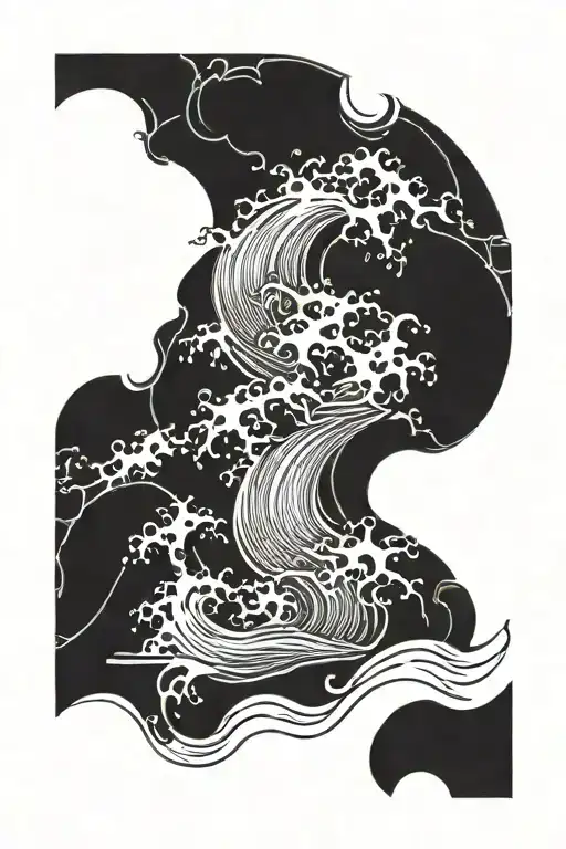 Water Waves Crashing