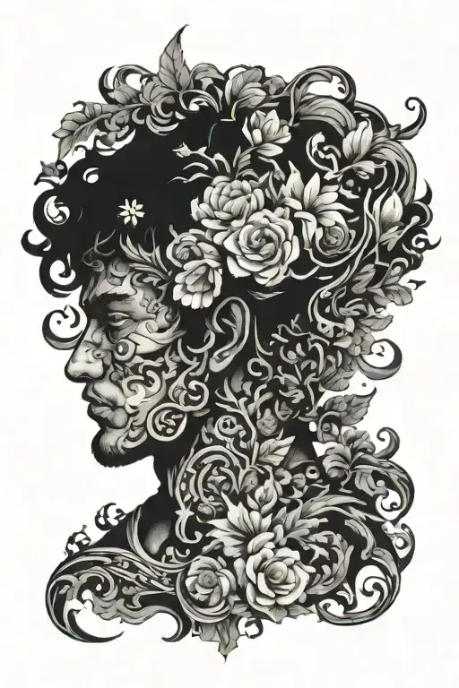 Marco Aurelio With Black Background