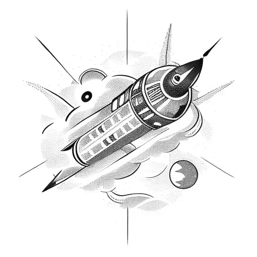 Space Bound Rocket Ship