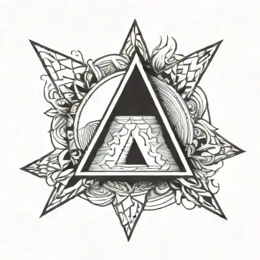 Triangle Inside Circle