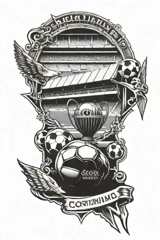 Corinthians Aguia And Football Stadium