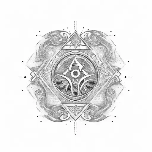 Cmaz Inscription In The Middle Of The Star