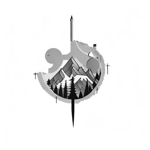 A Mountain And The Moon