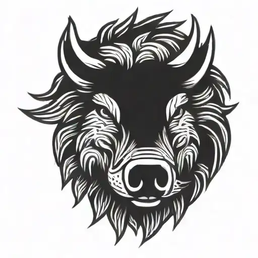 Irish Celtic Boar Head