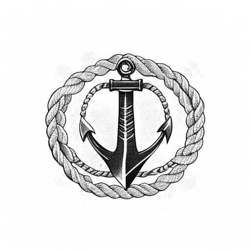 Rope With Anchor