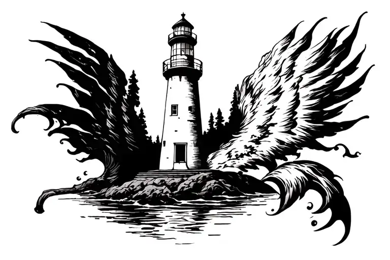 France Broosher Lighthouse