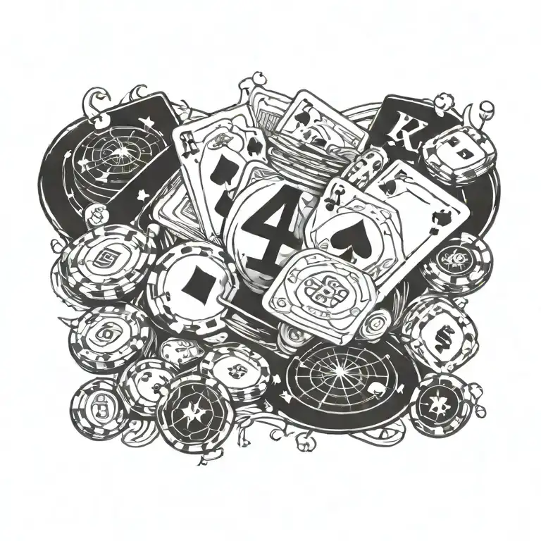 Gambling Hustle Money Symbols Incorporated