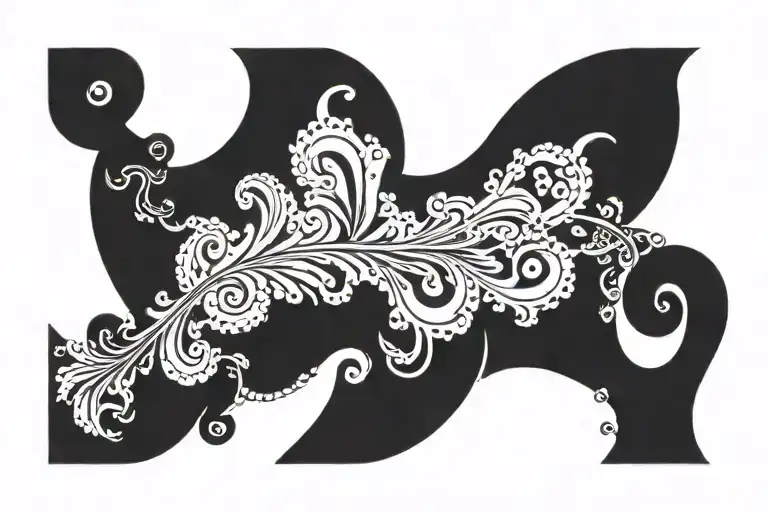 Pain Written In A Curve