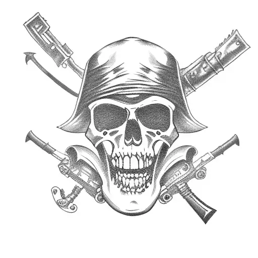 Pirate With Guns