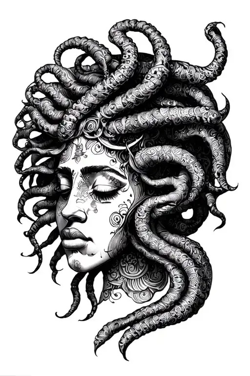 African Medusa Head