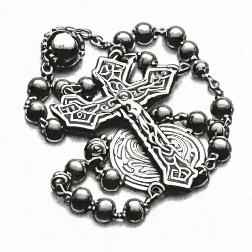Rosary Beads Wrapping