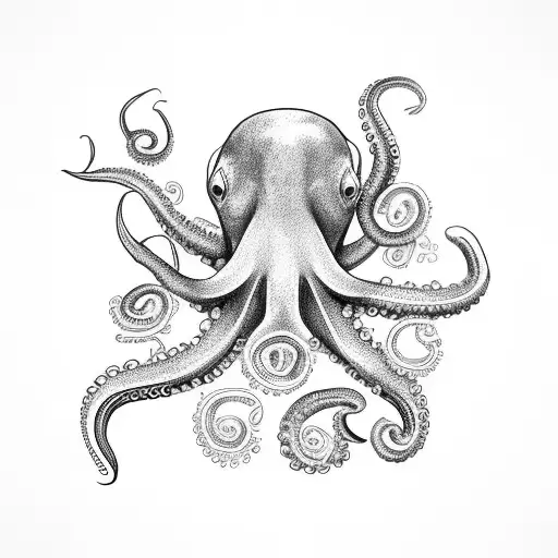 Scuba Diver With Octopus