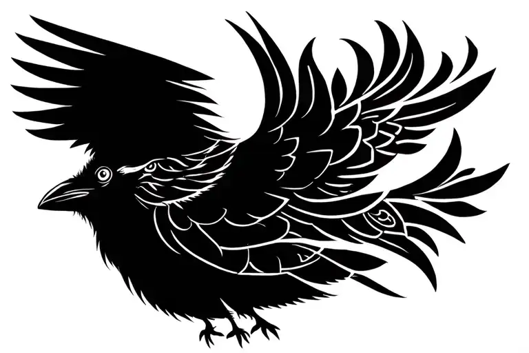 Tlingit Inspired Raven