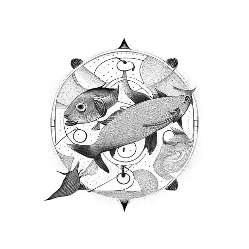 Pisces Astrological Symbol