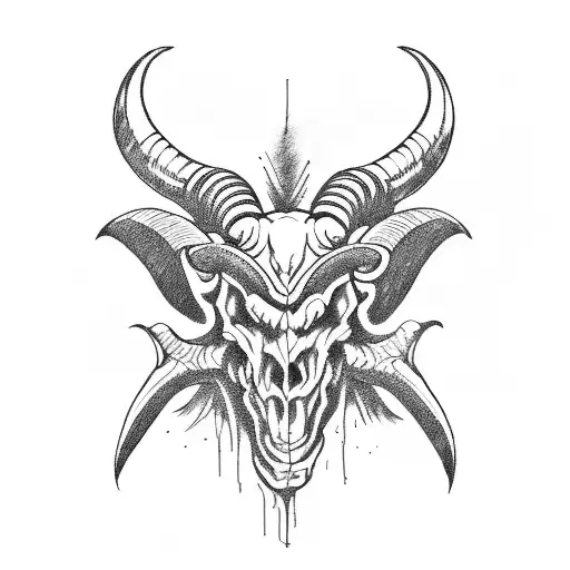 Ram Skull Devil