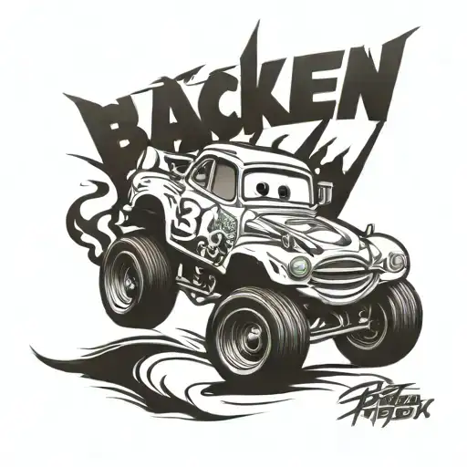 Lighting Mcqueen Car