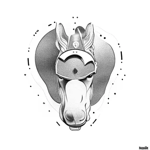 Horse Shoe And Dog Paw