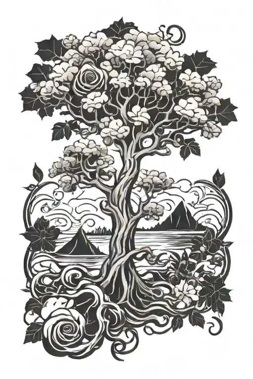 Poison Tree Forearm Half-sleeve