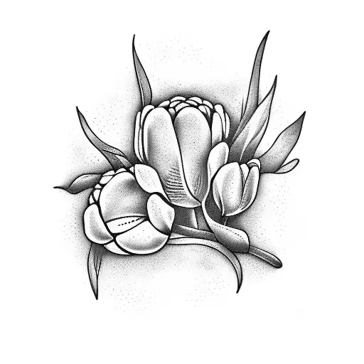 Tulip And Polar Bear