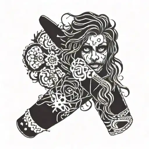 Emo Arm Sleeve Inspired By Suicideboys