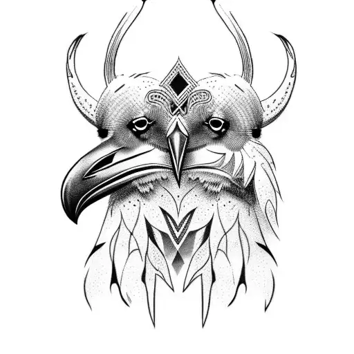 Nordic Raven Vikingstyle