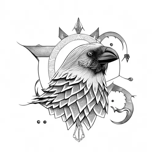 Nordic Raven Vikingstyle