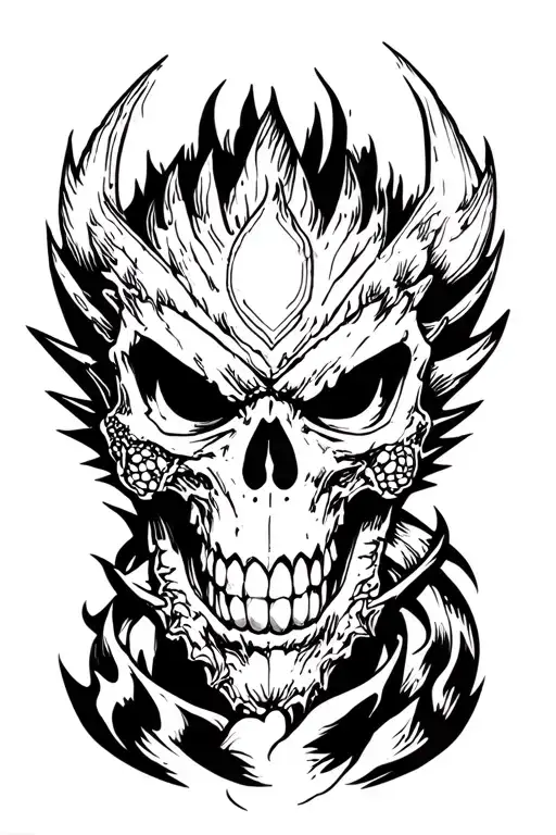 Skull Dragon Ball Z